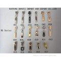 Wholesale various metal zipper OEM for bag shoes and clothes